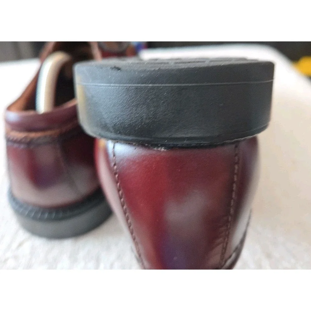 Deer Stags Men's Lincoln Cap Toe Dress Shoes Size 10M Chestnut